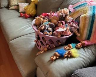 This couch has some 'cat attack' but otherwise in good shape.  It's also a sleeper sofa.