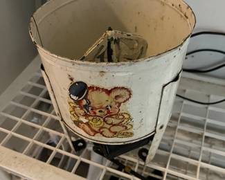 Child’s vintage toy washing machine 