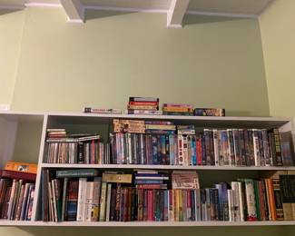 Books, CD’s and DVD’s