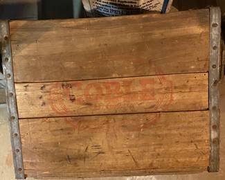 Old Coble Dairy Milk Crate