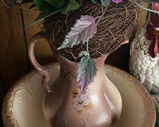 Pitcher and Bowl Set 