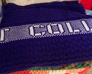 High Point College Throw