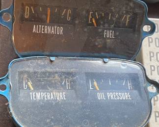 Vintage Automobile Gauges