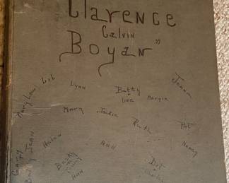 Neat Old High Point High School Bible Notebook