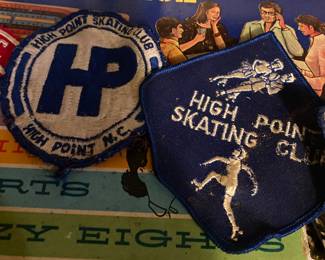 High Point Skating Club Patches