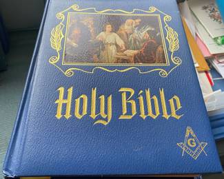 Large Masonic Bible