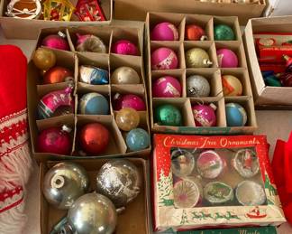 Vintage Christmas Ornaments