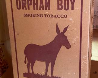 Orphan Boy Smoking Tobacco Box