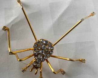 Vintage Spider Brooch