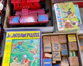 Puzzles, Trains and Blocks