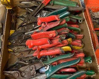 Assorted Tin Snips/Shears