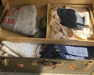 Vintage Military Academy Clothes in Footlocker