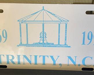 1997 Trinity, N.C. Tag