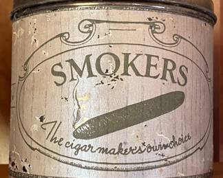 Old Smokers Cigar Can