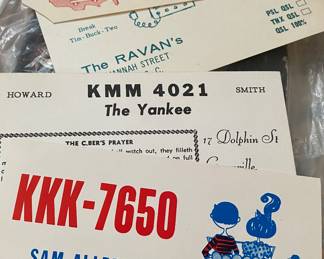 Local Ham Radio Calling Cards 