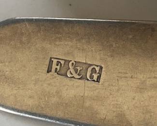 Fletcher and Gardiner Coin Silver Spoon