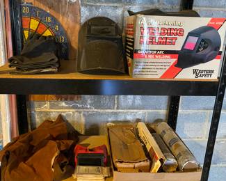 Welding Helmets/Welding Rods