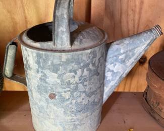 Galvanized Service Station Can