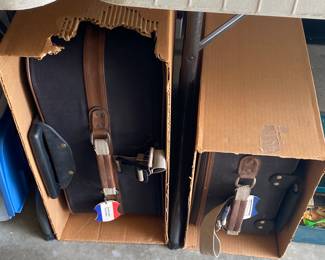 Vintage Luggage in Boxes