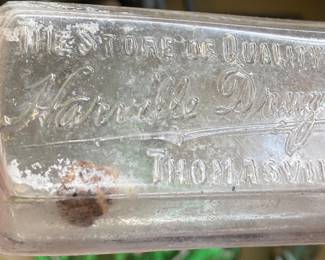 Old Embossed Harville Drug Company Thomasville, N.C.