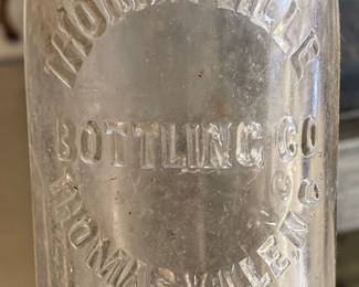 Thomasville Bottling Slug Plate Soda Bottle
