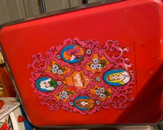 Hard Shell Barbie Case with Dolls and Accessories
