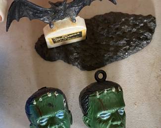 Vintage Frankenstein Pencil Toppers 