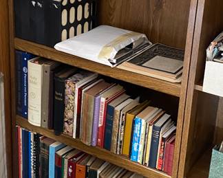 Bookshelves and Assorted Books