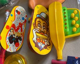 Tin Litho Noise Makers