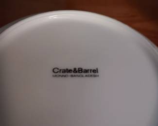 Crate & Barrel Bowls