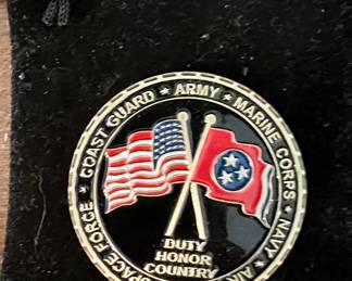 Tennessee Veterans Cemetery commemorative coin