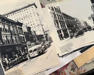 Unframed photographs