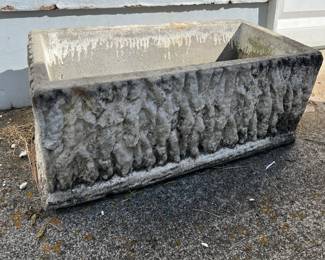 Cement planter