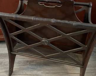 Vintage newspaper rack