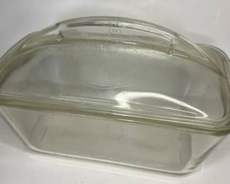 Westinghouse covered glass loaf pan