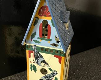 Lenox "Winter Greetings" votive candle holder