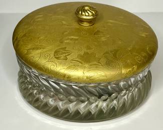 Vintage dresser jars 