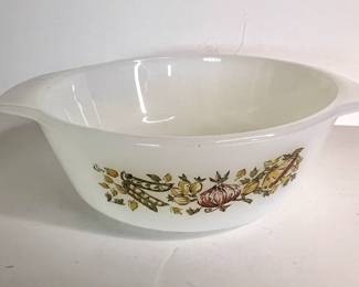 Anchor Hocking "Vegetable Medley" casserole