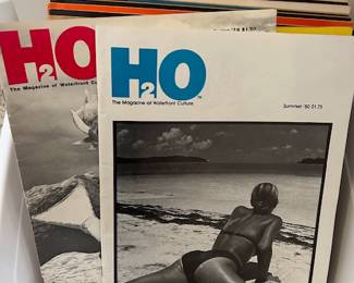 H2O The Magazine of Waterfront Culture Publisher/Editor Martin A. Sugarman (Marty Sugarman).