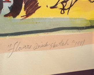 Signed Vincent Arts Proof II.