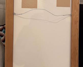 DON BACHARDY (born 1934) Portrait of Joanne Livas, circa 1980, acrylic on paper, 20 x 26 inches sight size, 28 x 22 inches framed, strip wood frame, unsigned, inscribed on verso.