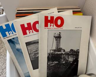 H2O The Magazine of Waterfront Culture Publisher/Editor Martin A. Sugarman (Marty Sugarman).