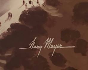 Gary Meyer, Futuristic City, print on photographic paper, 27 x 22 framed.