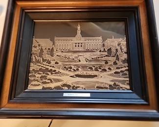 Oklahoma State University picture, nicely framed