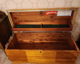 Mid century cedar chest