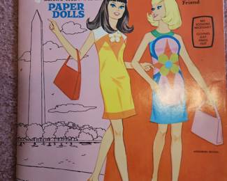 Francie and Casey paper dolls