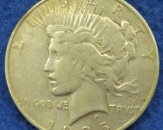 Lot 196. 1935 S Peace Silver Dollar