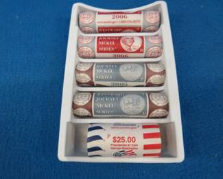 Lot 206. U.S. Mint rolled coins