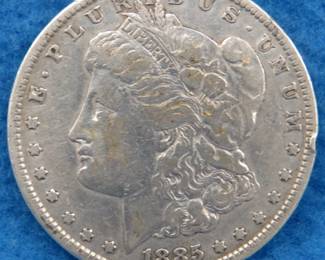 Lot 288. 1885 O Morgan Silver Dollar