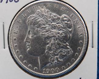 Lot 240. 1900 Morgan Silver Dollar